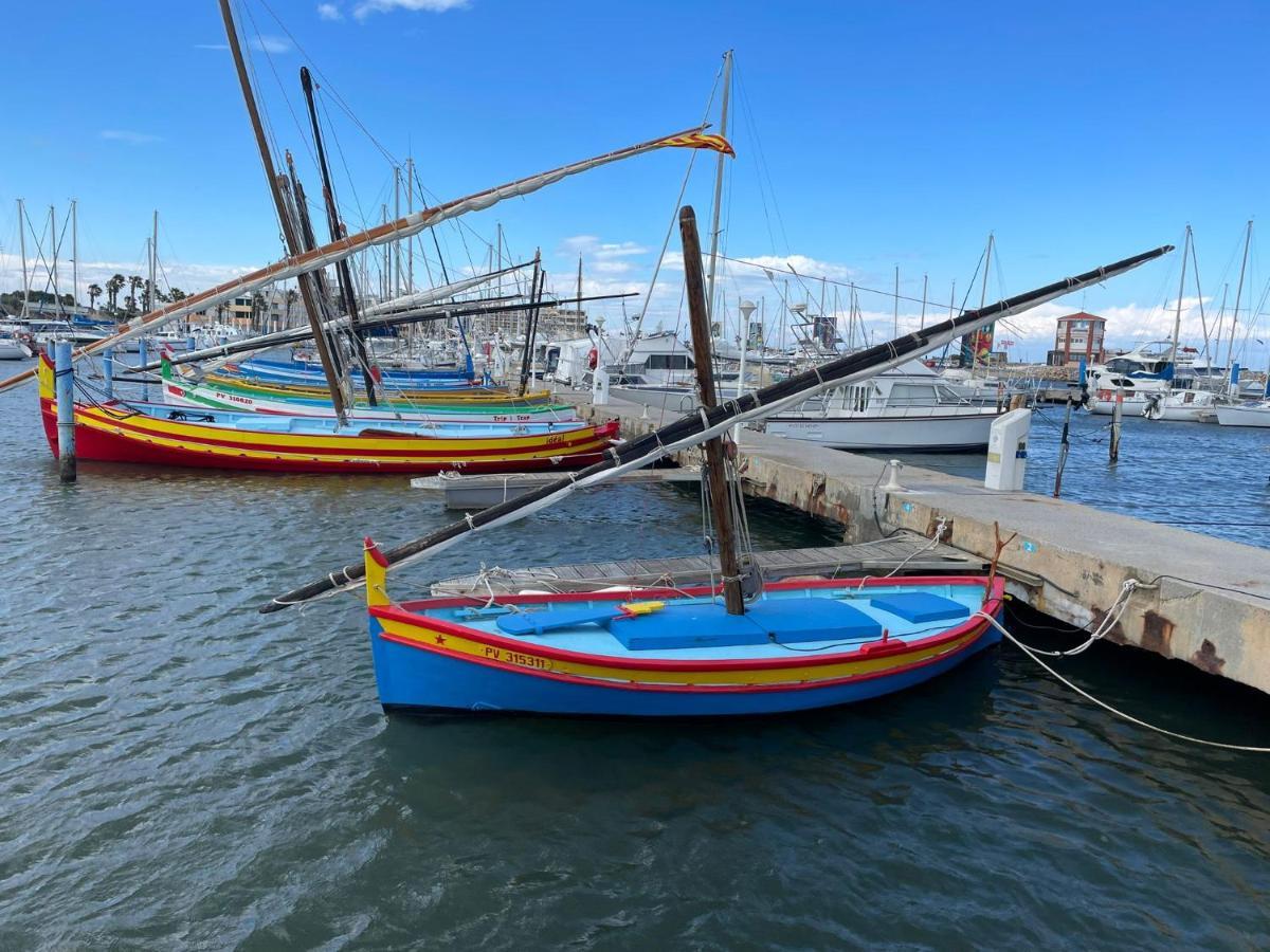 Port Barcares Vue Port Et Mer 르발카레스 외부 사진