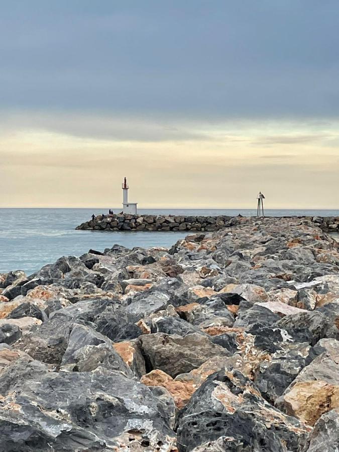 Port Barcares Vue Port Et Mer 르발카레스 외부 사진